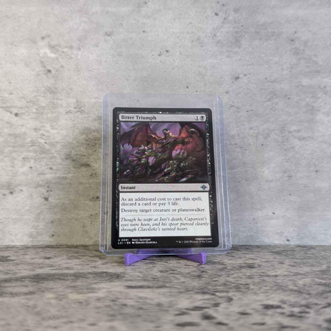 bitter triumph mtg card price Bitter Triumph - MTG