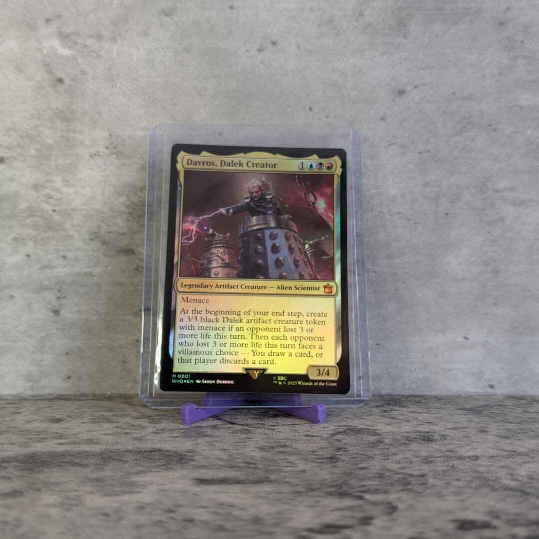 Davros Dalek Creator - MTG (FOIL - Doctor Who)| Near Mint Fun Flies Ltd Davros Dalek Creator - MTG (FOIL - Doctor Who)| Near Mint Fun Flies Ltd