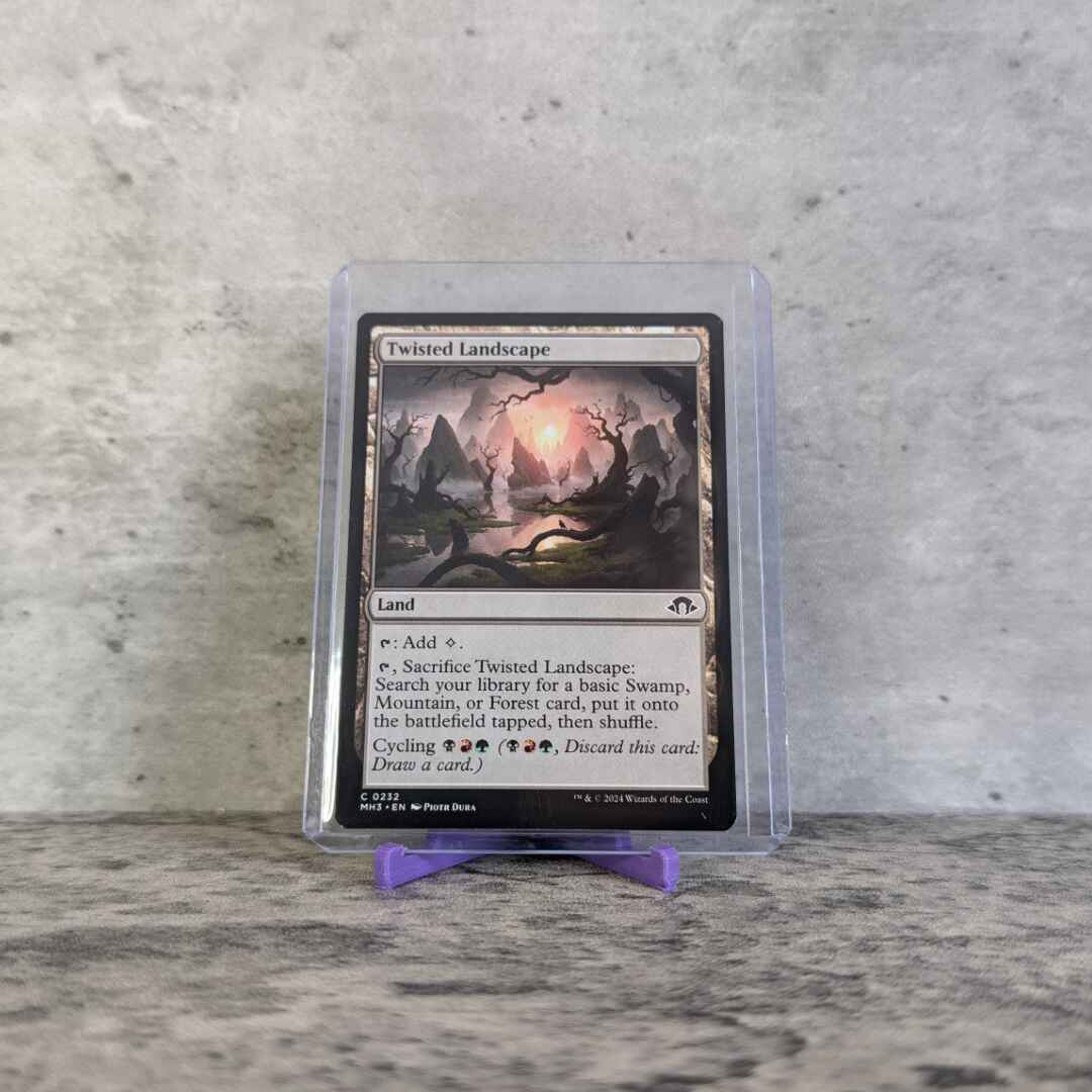 landscape cards mtg Twisted Landscape - MTG