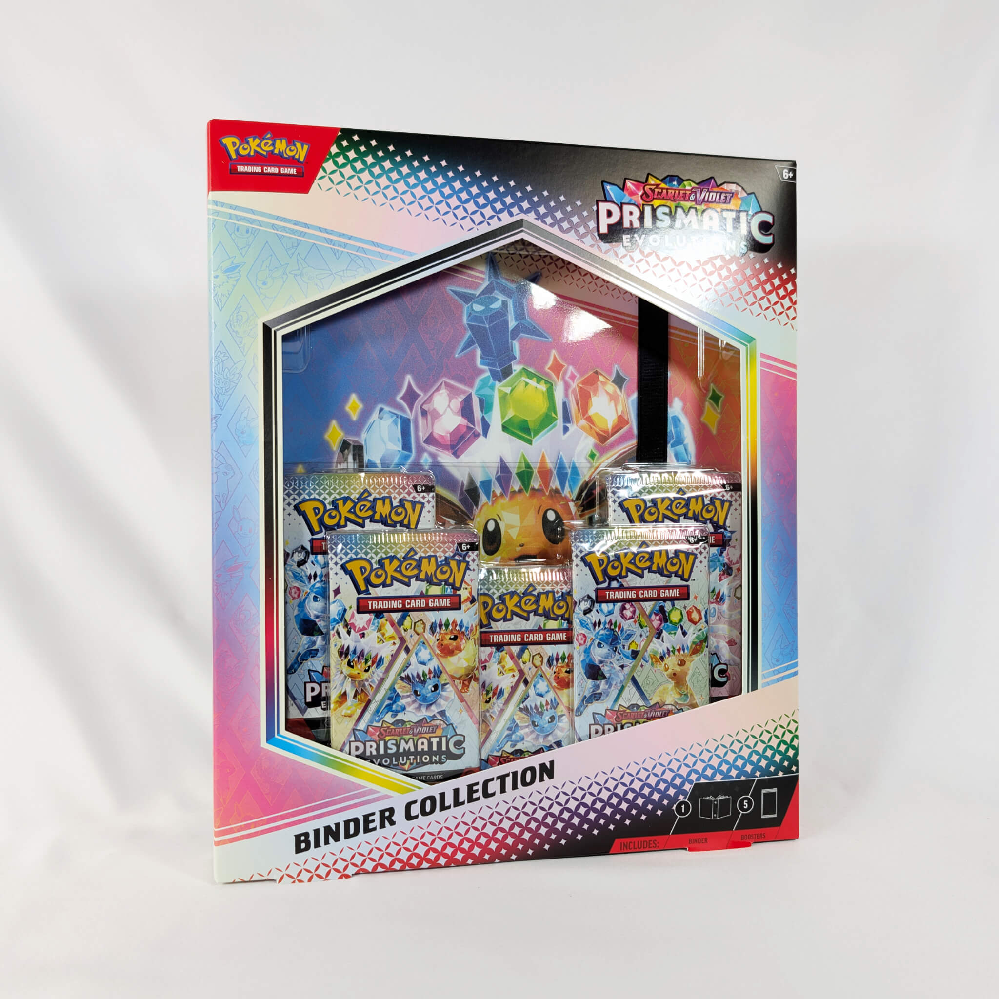 pokemon trading card game prismatic evolutions binder collection Pokemon