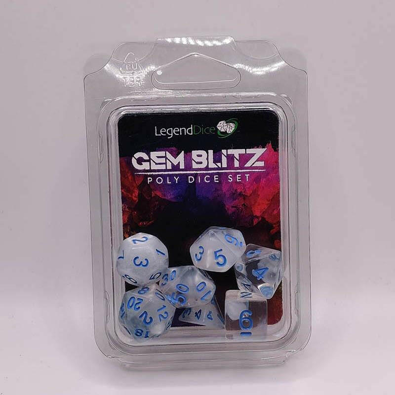 Gem Blitz Set - White Dice Set