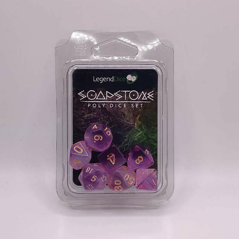 Soapstone Dice Set - Fun Flies Ltd