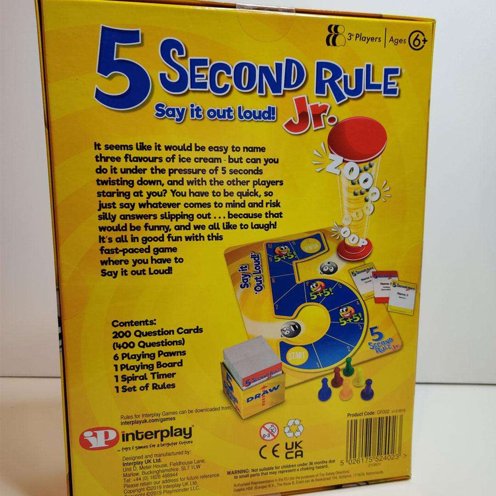 5 Second Rule - Board Game