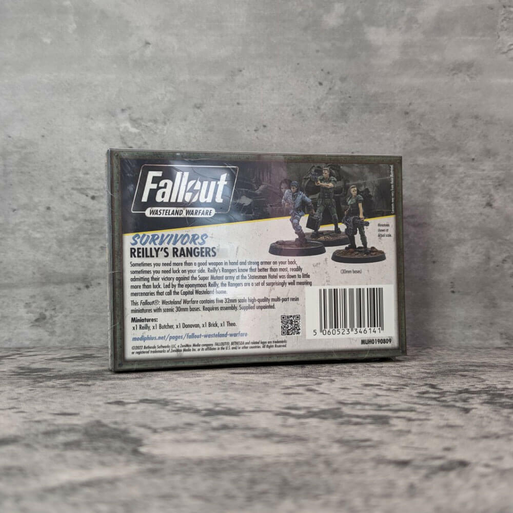 Fallout: Wasteland Warfare - Survivors: Reilly's Rangers– Fun Flies Ltd
