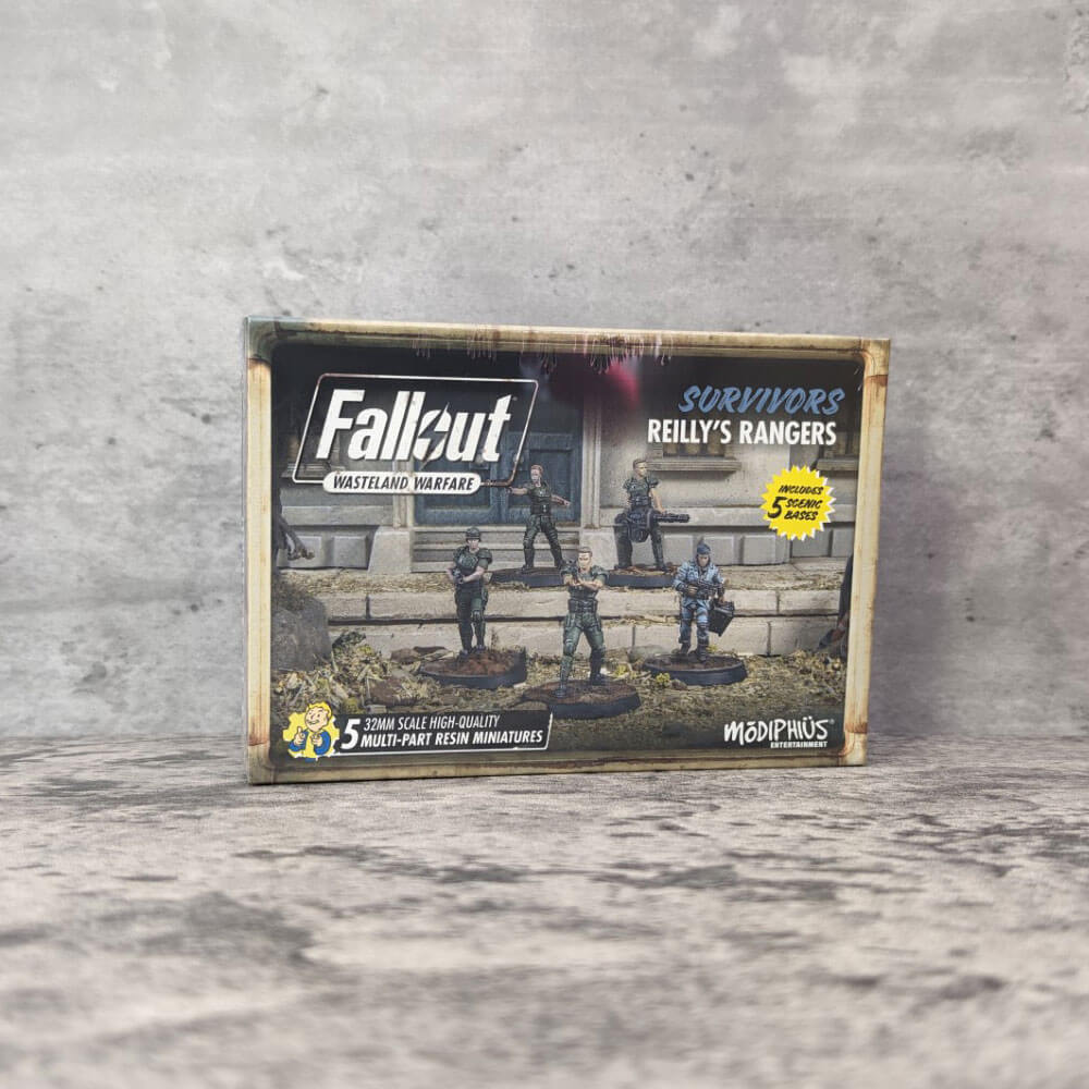 Fallout: Wasteland Warfare - Survivors: Reilly's Rangers – Fun Flies Ltd