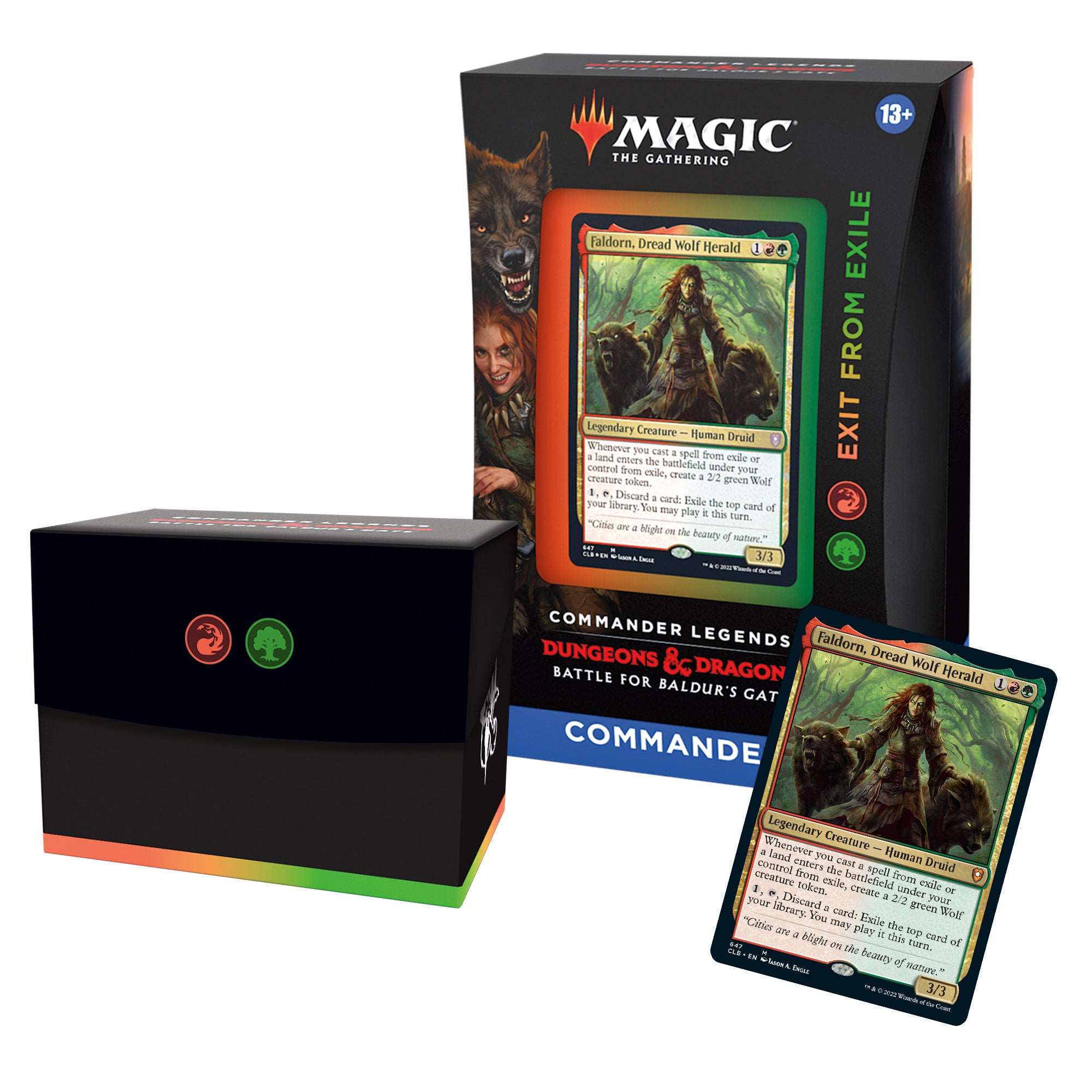 MTG D & D - Faldorn, Dead Wolf Herald - Fun Flies Ltd