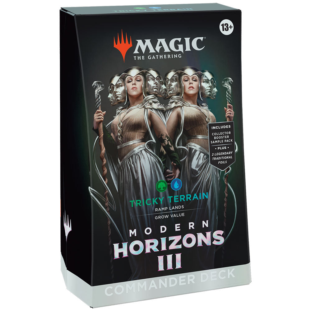 MTG: Modern Horizons 3 Commander Deck - Tricky Terrain - Fun Flies Ltd