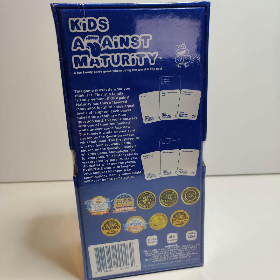 Kids Against Maturity Card Game